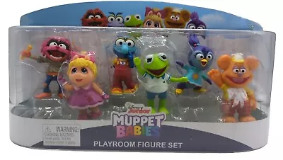 Muppet Babies 6 Figure Playset Disney Kermit Animal Gonzo Piggy Fozzie  NEW • $30