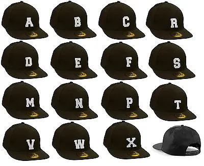 £5.99 • Buy Youth Kids Size Snap Back Flat Peak Hat Boy Girl Casual Baseball Cap Alphabet