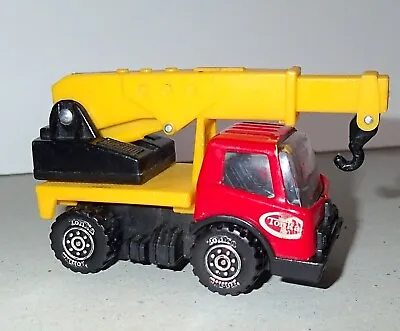 Die Cast Metal TONKA Crane Truck 9.3 Cm Length With Good Wheels Working Crane • $19.90