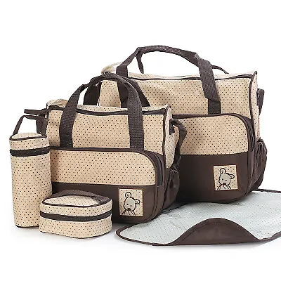 Baby Diaper Bag Suits For Mom Baby Bottle Holder Mother Mummy Stroller Maternity • £39.59