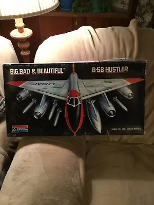 Monogram Big Bad And Beautiful B-58 Hussler Model Airplane Kit • $120