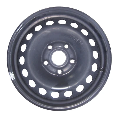 $87.39 • Buy Refurbished Painted Black Steel Wheel 15 X 6 1K0601027C03C
