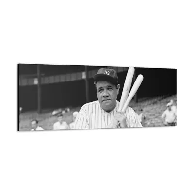 60x20 New York Yankees Babe Ruth Canvas • $174.99