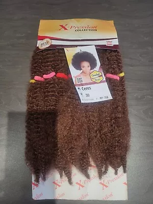 Expression Cere Xpression Ceres Afro Marley Kinky Crochet Hair Extension • £7.99