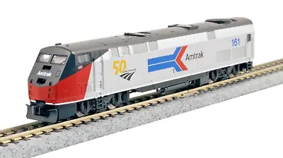 Kato 176-6036  N Scale P42 LOCO AMTRAK PHI 161 W/50TH LOGO • £120