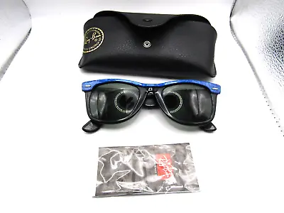 Ray-ban Sunglasses  B&L  Vintage ELECTRIC BLUE   STREET NEAT WAYFARER SUNGLASSES • $125