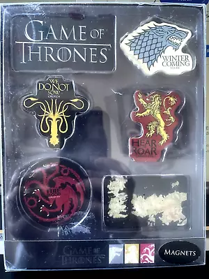 Game Of Thrones  Fridge Magnets Magnet Set Of 6 Collection Brand New Box • £5.99