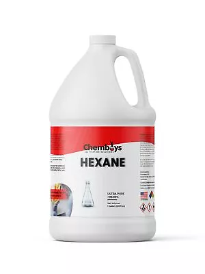 Chemboys Hexane –- High Purity Hexane Solvent - Made In USA • $29.99