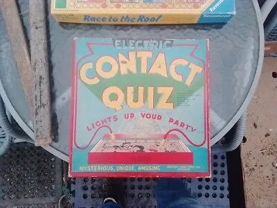 Vintage Electric Contact Quiz Light Up Your Party Game By Spear's Games • £5.89