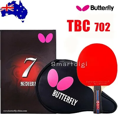 $124.75 • Buy Butterfly TBC702 Long Table Tennis Ping Pong Racket Paddle Bat Blade Shakehand 