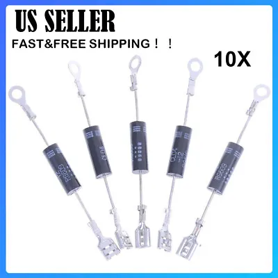 10pcs CL04-12 Microwave Oven One-way High Voltage Diode Rectifier NI-lu US • $10.45