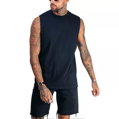  Tank Undershirts For Men Tshirts Workout European And American • £17.68