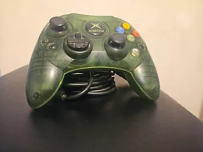  Microsoft Original Xbox Wired Controller S Transparent Green • $40