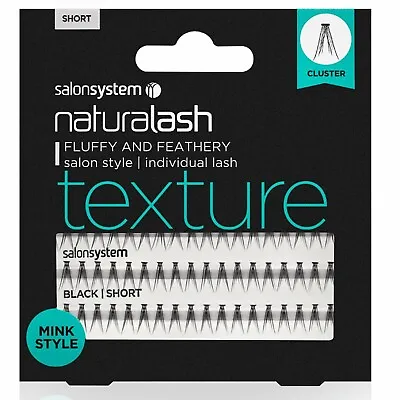 Salon System Naturalash Fluffy & Feathery Individual Cluster Lashes SHORT • £5.99