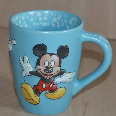 Dancing Mickey Mouse Mug Disney Store Exclusive 3d Mug Blue • £7.90