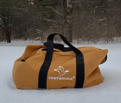 WHITEDUCK Canvas Cargo Bag - Parachute Bag For Travel Gym Camp 24  X 15  X 13  • $35