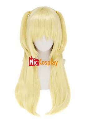 Amine Misa Cosplay Wig Long Two Pony Tails Golden • $25.33