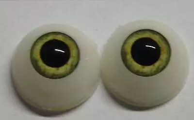 18mm Pistachio Green Round Acrylic Eyes Reborn Baby Doll Making Supplies • $9.10