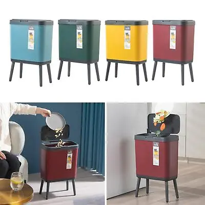 15L Kitchen Trash Can Under Sink Waste Bin  Office Trash Bin • £34.63