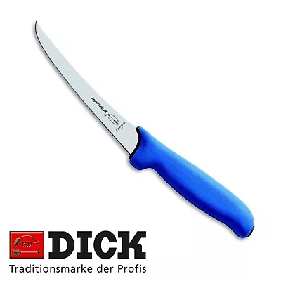 F. Dick 15cm 6  ExpertGrip Curved Butchers Stiff Boning Knife - 8219115-66 • $37.90