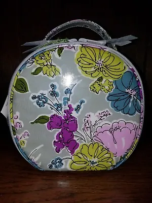Vera Bradley Hatbox Cosmetic In Retired Pattern 'Watercolor' New With Tag • $32.50