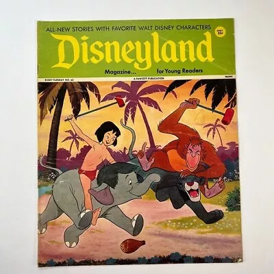 Vintage DISNEYLAND Magazine/comic No 63 -  Rare 1970s DisneyMania Item • $12