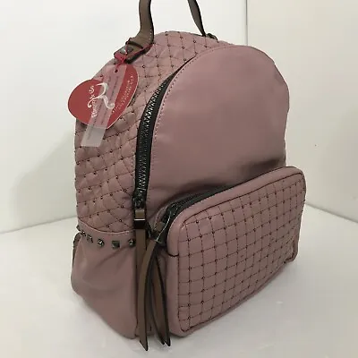 £70.28 • Buy Rimen & Co. Pink Studded Backpack New NWT