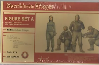 Hasegawa Maschinen Krieger Figure Set A Mercenary Troops 1/20 MK 02 64002 • $42.99