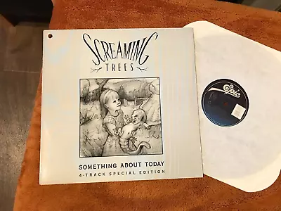 1990 EP Ed 3000 Etch Signed SCREAMING TREES Something About Today Lanegan Grunge • $199