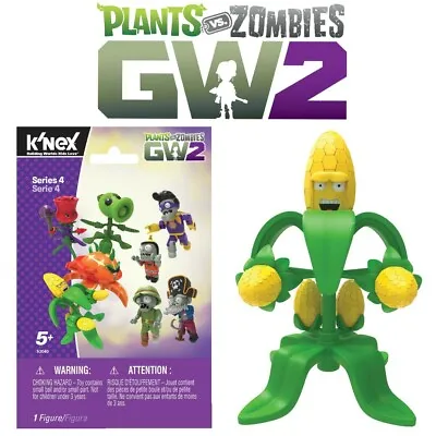 Knex Plants Vs. Zombies Garden Warfare 2 Series 4 Plant Mini Figure Kernal Corn • $33.95