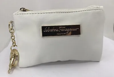 Salvatore Ferragamo  Coin Case Mini Wallet W/ Keychain • $15.88