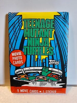 1990 Topps Teenage Mutant Ninja Turtles TMNT Sealed Trading Card Pack NEW! • $3