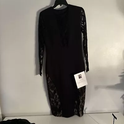 Elvis And Pricilla Presley Estate Sale Lace Custom Dress Nude Lining • $125