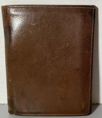 Coach Men’s Leather British Tan Passport Holder Wallet Vintage • $59.99