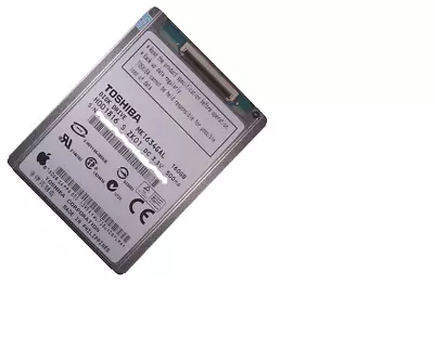 Bad MK1634GAL 160GB Toshiba Hard Drive HDD Replacement IPod Classic 5th 7th Gen  • $15