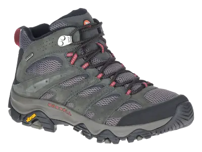 Merrell J035833 Moab 3 Mid Waterproof Hiking Boots For Men - Beluga - 8M • $59
