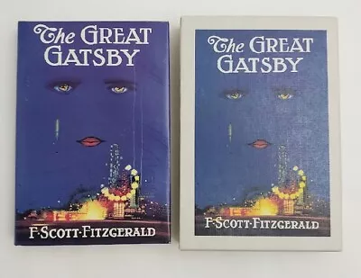 The Great Gatsby Book F. Scott-Fitzgerald First Edition Library FEL Slipcase • $229.95