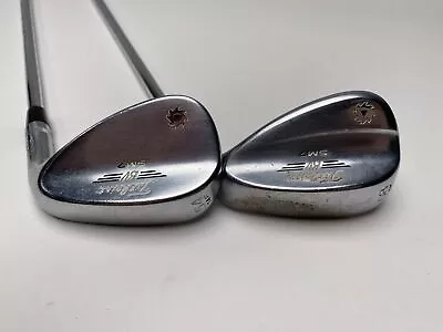 Titleist Vokey SM7 Tour Chrome Wedge Set 54* 14 | 58* 14 Wedge RH Midsize Grips • $51.03