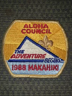 1988 Aloha Council Makahiki Boy Scout Patch • $5.56