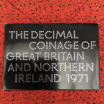 Original 1971 The Decimal Coinage Of Great Britain And Northern Ireland 1971 • £10