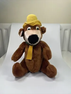 Vintage Yogi Bear Soft Plush Toy 1980s Playmakers 8.5  With Tags Playmakers • £34.99