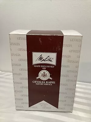 Vintage Melitta Gevalia Kaffe Black 4-Cup Coffee Maker BCM-4CB 1992 • $52.95