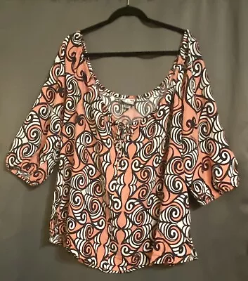 Manuhealii Women’s Hawaiian Aloha Wear Blouse 2XL • $50