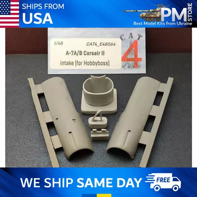 CAT4 R48064 A-7A/B Corsair II  Intake (for Hobbyboss) 1/48 • $26.95