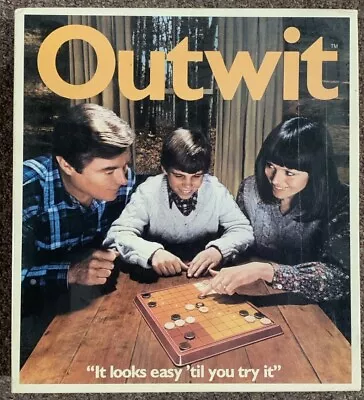 Outwit Strategy Board Game By Parker Brothers - Vintage 1978 • $11.99