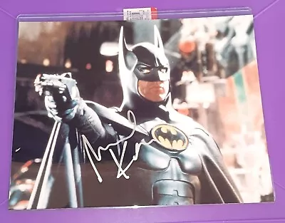 MICHAEL KEATON Autographed 8X10 Photo Batman • $82