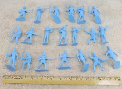 Vintage Lot Of 20 Marx Shako Mexican Playset Plastic Figures Alamo War ! • $89.96