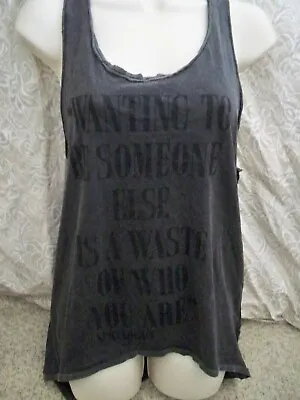 H&m Licensed Kurt Cobain Nirvana Distressed Tank Small Nwt • £77.84