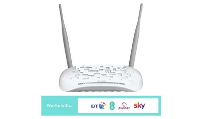 £12.95 • Buy TP-LINK TD-W9970 Wireless N USB VDSL ADSL Modem Router 300Mbps