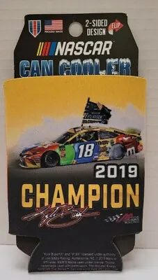 Kyle Busch #18 2019 Nascar Champion Can Cooler Lot Of Three • $12